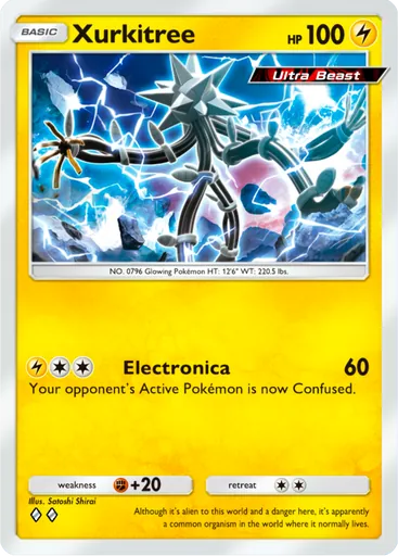 Xurkitree (a3a-020) card in Pokémon TCG Pocket
