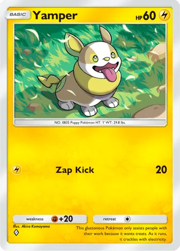 Yamper (a4a-030) card in Pokémon TCG Pocket