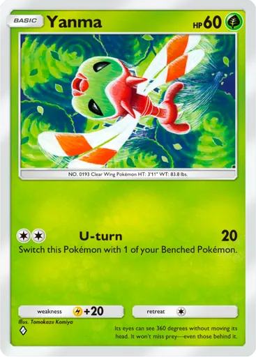 Yanma (a4-018) card in Pokémon TCG Pocket