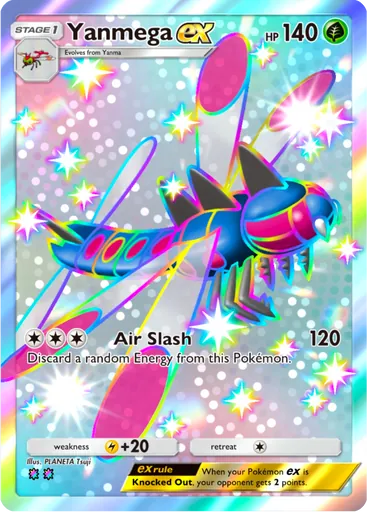 Yanmega ex (a4-232) card in Pokémon TCG Pocket