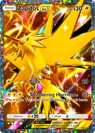 Zapdos ex (a1-260) card in Pokémon TCG Pocket