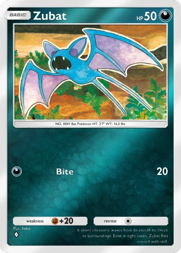 Zubat (a4b-227) card in Pokémon TCG Pocket